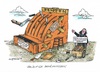 Cartoon: Nahles bemüht sich um die Rente (small) by mandzel tagged nahles,rente,reform,niveau,beitragssatz