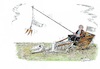 Cartoon: Optimismus (small) by mandzel tagged corona,pandemie,panik,chaos,hysterie,pleiten,konjunktur,deutschland,wirtschaft