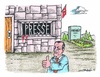 Cartoon: Pressefreiheit in der Türkei (small) by mandzel tagged erdogan,beschuss,kurden,is,syrien,türkei,krieg,terrorismus,mandzel,karikatur,pressefreiheit,verhaftungen