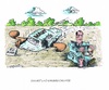 Cartoon: Probleme mit der Maut (small) by mandzel tagged maut,dobrindt,fahrtunterbrechnung,eu,klage,terminverschiebung