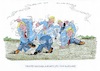 Cartoon: Standpunkt (small) by mandzel tagged trump,eu,russland,nato,gerede,unzuverlässigkeit,helsinki,geheimdienste,dementis