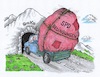 Cartoon: Überladen (small) by mandzel tagged groko,spd,union,bedingungen,schulz,merkel,regierungsbildung,wahlen