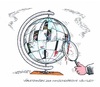 Cartoon: Verstöße gegen Menschenrechte (small) by mandzel tagged amnesty,menschenrechte,verstöße,globus,weltweit