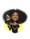 Cartoon: Diana Ross (small) by rocksaw tagged caricature,diana,ross