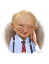 Cartoon: Ed Koch (small) by rocksaw tagged caricature,ed,koch