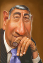 Cartoon: Howard Cosell (small) by rocksaw tagged cosell