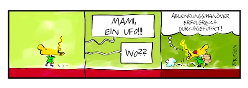 Cartoon: Ablenkungsmanöver (medium) by Holga Rosen tagged robert,junge,kekse,trick,robert,junge,kekse,trick