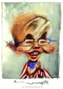 Cartoon: DALAI LAMA (small) by allan mcdonald tagged religion,politica