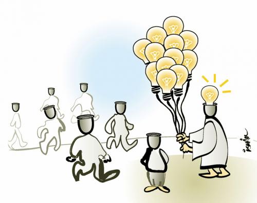 Cartoon: AMPOULE (medium) by ismail dogan tagged ampoule