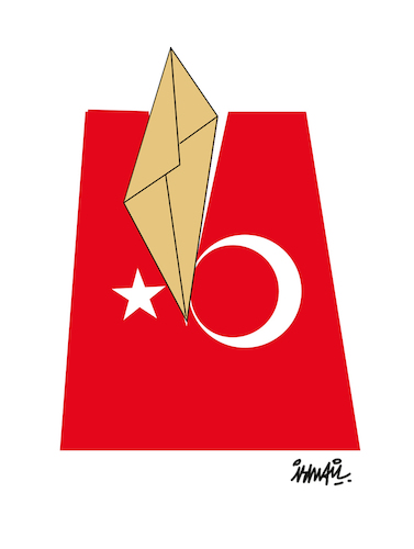 Cartoon: Divided (medium) by ismail dogan tagged turkey