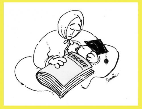 Cartoon: EDUCATION (medium) by ismail dogan tagged education