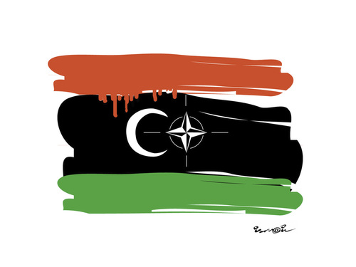 Cartoon: LIBYA FREE !... (medium) by ismail dogan tagged libya