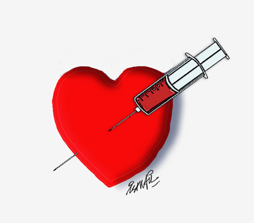 Cartoon: Lovidvax (medium) by ismail dogan tagged st,valentines,day