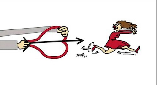 Cartoon: The Day After (medium) by ismail dogan tagged st,valentine,day