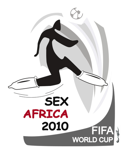 Cartoon: WORLD CUP 2010 !.. (medium) by ismail dogan tagged world,cup,2010