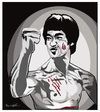 Cartoon: BRUCE LEE !. (small) by ismail dogan tagged bruce lee