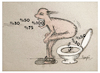 Cartoon: diarrhea (small) by ismail dogan tagged economy