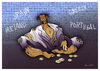 Cartoon: EURO CRISIS !... (small) by ismail dogan tagged euro