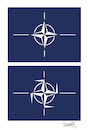 Cartoon: OTAN (small) by ismail dogan tagged otan
