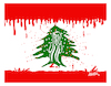 Cartoon: scream (small) by ismail dogan tagged lebanonexplosion