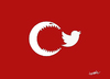 Cartoon: twitter censored in Turkey ! (small) by ismail dogan tagged twitter