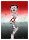 Cartoon: War in Syria (small) by ismail dogan tagged syria