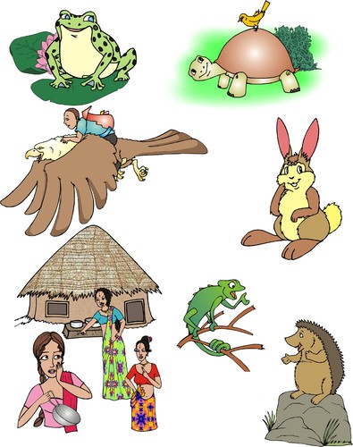 Cartoon: Cartoon Characters (medium) by shiraz786 tagged fantasy,cartoon,animals