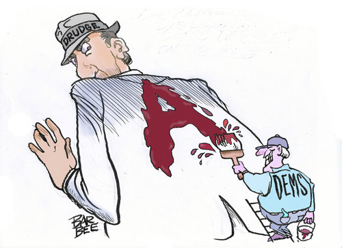 Cartoon: POX ON (medium) by barbeefish tagged feds