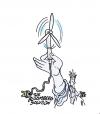 Cartoon: BLOWING IN THE WIND (small) by barbeefish tagged bloomberg,mayor,of,new,york