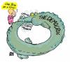 Cartoon: chomp munch (small) by barbeefish tagged clinton