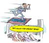 Cartoon: flying carpet solution (small) by barbeefish tagged obama