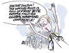 Cartoon: man plans (small) by barbeefish tagged globalwarming