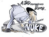 Cartoon: NUKE FOR A NUT (small) by barbeefish tagged oops