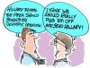 Cartoon: olympic games (small) by barbeefish tagged hillary,