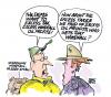 Cartoon: WINDFALL (small) by barbeefish tagged follow,the,money