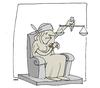 Cartoon: JUSTICE SCHEDULING (small) by uber tagged justice giustizia