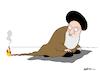 Cartoon: odore di bruciato (small) by uber tagged iran