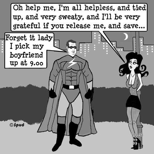 Cartoon: Super Groupie (medium) by cartoonsbyspud tagged cartoon,spud,hr,recruitment,office,life,outsourced,marketing,it,finance,business,paul,taylor