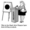 Cartoon: Black Hole1 (small) by cartoonsbyspud tagged cartoon,spud,hr,recruitment,office,life,outsourced,marketing,it,finance,business,paul,taylor