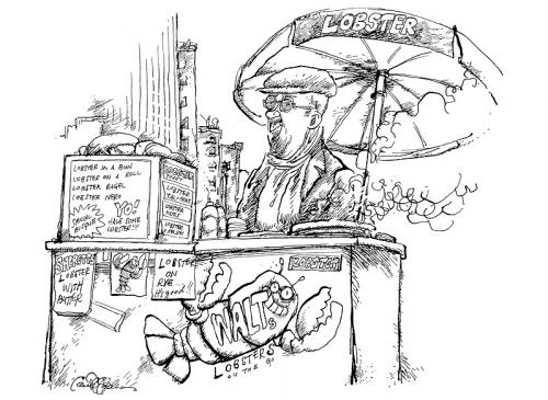 Lobster Vendor in Manhattan