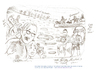 Cartoon: Hot Dog Shooter Bleistiftskizze (small) by ian david marsden tagged skizze,scribble,sketch,cartoon,pencil,bleistift,layout,rough,storyboard,marsden