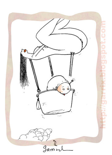 Cartoon: Flight (medium) by Garrincha tagged 
