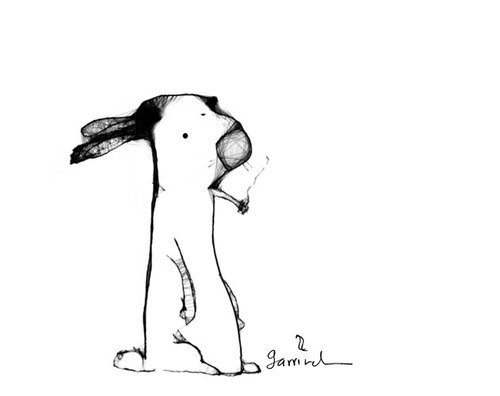 Cartoon: Hare (medium) by Garrincha tagged sketch
