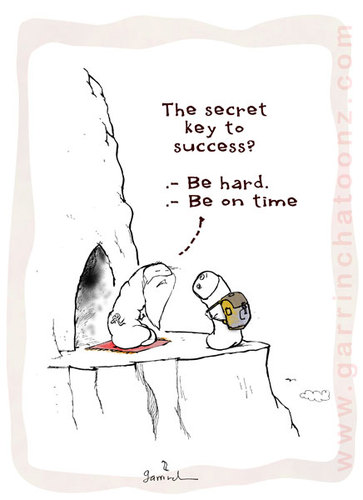 Cartoon: Key to success (medium) by Garrincha tagged 