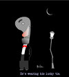 Cartoon: Lucky tie (small) by Garrincha tagged vector,illustration