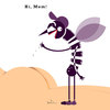 Cartoon: Matt the mosquito. (small) by Garrincha tagged ilo