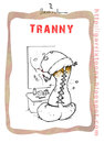 Cartoon: tranny (small) by Garrincha tagged sex