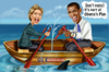 Cartoon: Plan of Obama (small) by rzhevskii tagged obama