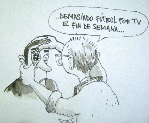 Cartoon: TV (medium) by el Becs tagged becs