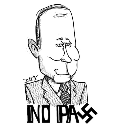 Cartoon: No Pax (medium) by darix73 tagged putin,ucraina,war,peace
